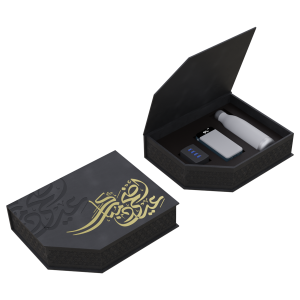 صندوق جلدي اسود